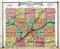 Crawford County Topographical Map, Crawford County 1920